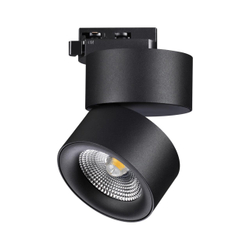 358785 PORT NT21 225 черный Светильник трековый однофазный трехжильный IP20 LED 25W 4000K 2200Лм 100-265V GRODA