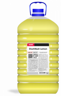 450-5П Profit DishWash Lemon (Профит ДишУош Лимон) 5л PET (4шт) Моющее средство с цитрусовым ароматом для посуды