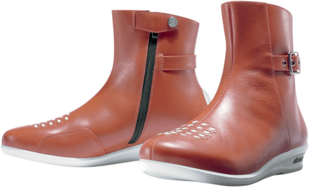 Мотоботы - ICON SACRED LOW (женские, коричневые)