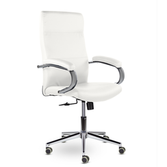 Кресло СН-577 Рикс хром ХДП Ср S-0402 (белый)