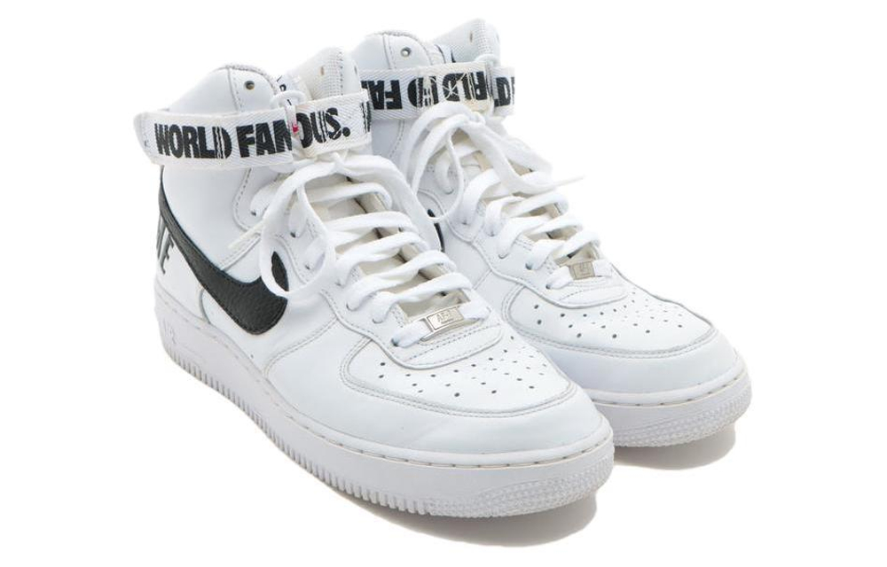 Кроссовки Supreme X Nike Air Force 1 World Famous White