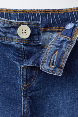 ZARA ДЖИНСЫ MARINE, ВЫЦВЕТШИЙ СИНИЙ