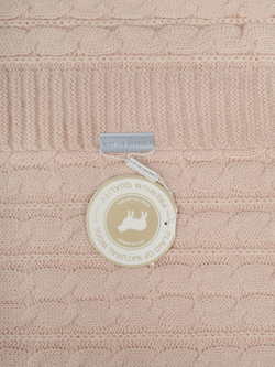 Плед 160x220 Sofi De MarkO Джовани пепельно-розовый