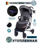 Прогулочная коляска DEAREST 819 New 2021/Серый (белая рама)