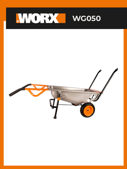 Садовая тележка WORX WG050 Aerocart