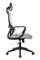 Кресло руководителя Бюрократ Wise серый сетка/ткань с подголов. крестов. пластик
