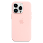 Силиконовый чехол с поддержкой MagSafe Apple Silicone Case для iPhone 14 Pro, Chalk Pink (Розовый мел)