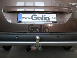 Фаркоп оцинкованный Galia C052A для Peugeot Partner 2008-, Citroen Berlingo 2008-(паспорт и сертификат в комплекте)(без электрики)