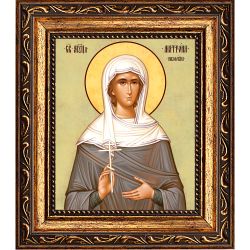 Матрона Наволокина святая мученица. Икона на холсте.