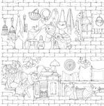 Leon's Journey. Coloring Book