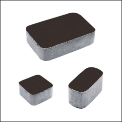 Тротуарная плитка КЛАССИКО гладкий Коричневый, комплект из 3 видов плит Б.1.КО.6