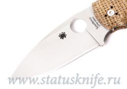 Нож Spyderco SHAMAN C229BMBNP Brown Micarta S90Vфотография - 2