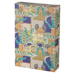 Поднос сервировочный "Saphir" 34,5*23,5*1,3см (фарфор,металл) (подарочная упаковка)