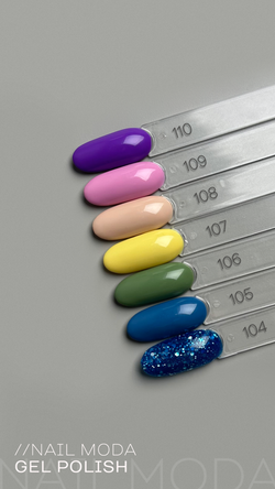 (NEW) GEL POLISH 104 - 110