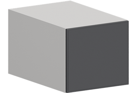 Кухня Модуль ШВГ 410 Вотан / Графит Софт