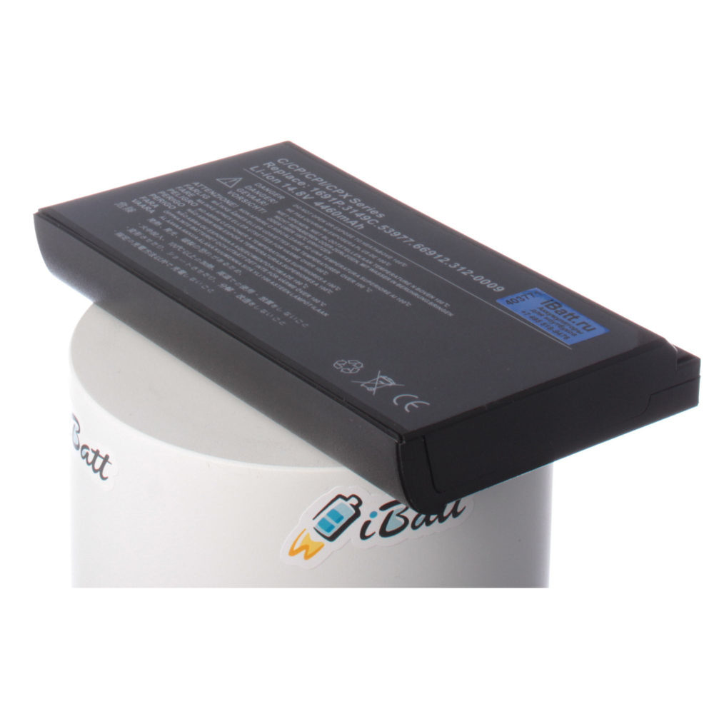 Аккумулятор iBatt 4400mAh, для PPX PP01L Latitude C640 Inspiron 2500 C610 C510 CPi CP C600 CPx 8000 C540 C840 8200