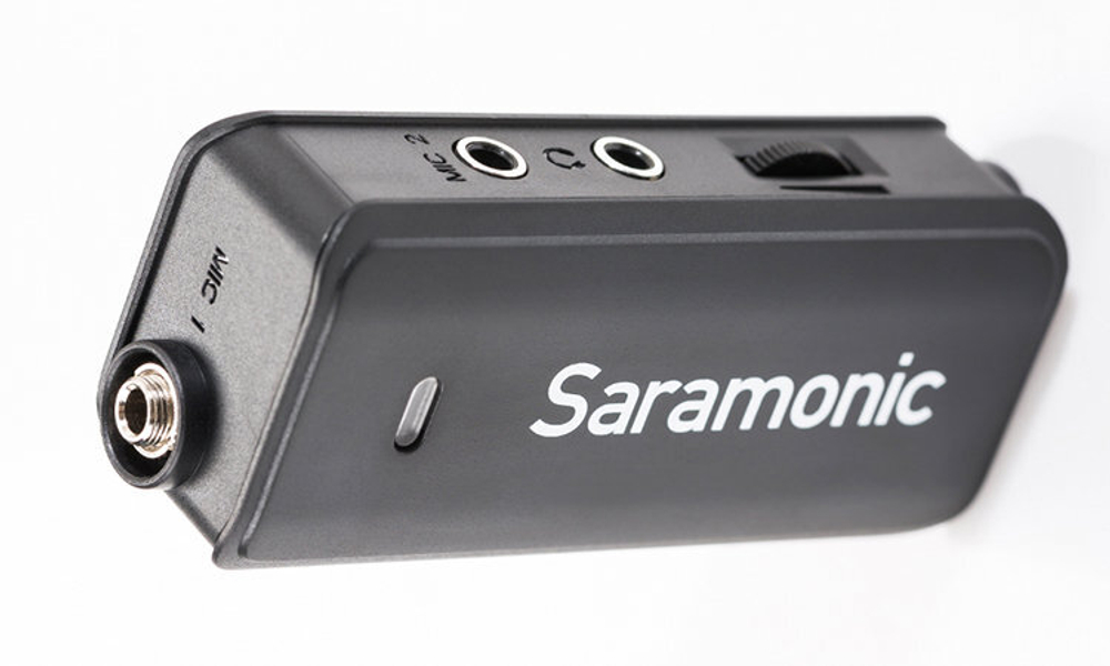 Микшер с микрофоном Saramonic LavMic для камер и смартфонов (2 входа 3,5 мм)