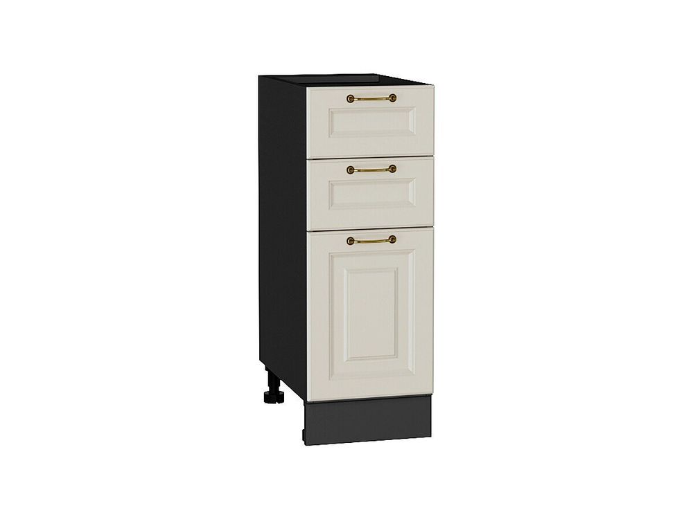 Шкаф нижний с 3-мя ящиками Ницца