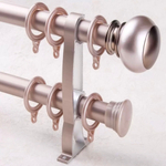 Карниз для штор настенный, алюминиевый, бесшумный