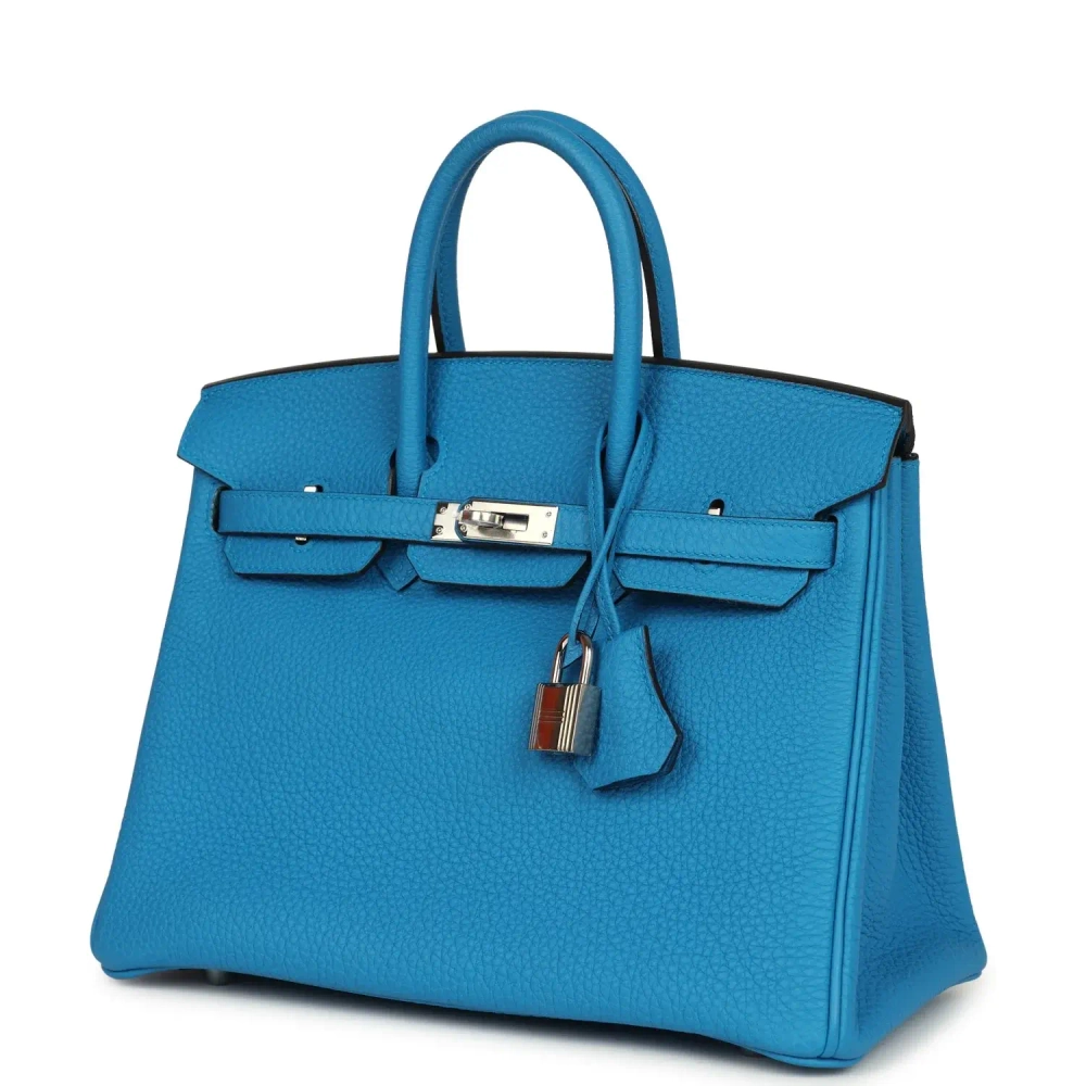 Оригинальная сумка из коллекции A с палладиевой фурнитурой Hermès Birkin