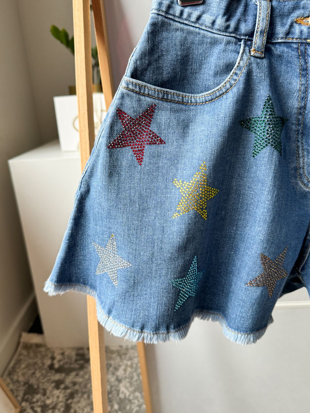 Джинсовые шорты Monnalisa, 140