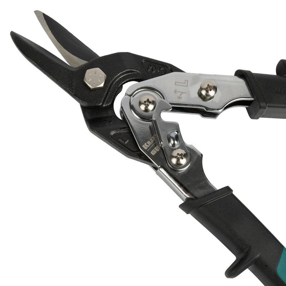 Ножницы по металлу KRAFTOOL левый рез 270 мм