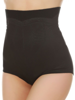 Шелковистые корсетные трусы со вставкой в виде тюльпана (Размер: 10X) (Цвет: бежевый)