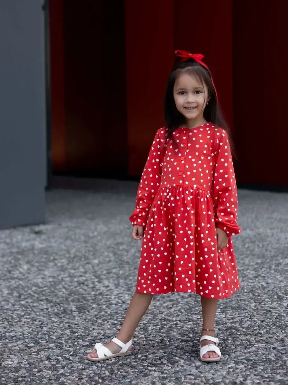 Платье для девочки в садик