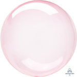 Шар полимерный Сфера Bubble 3D 45 см (Розовый)