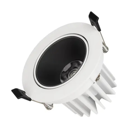 Светильник MS-FORECAST-BUILT-TURN-R102-12W Day4000 (WH-BK, 32 deg, 230V) (Arlight, IP20 Металл, 5 лет) 033659(1)