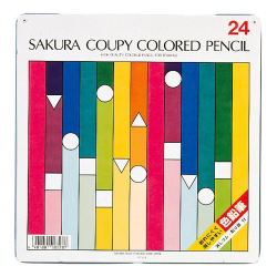 Цветные карандаши Sakura Coupy Colored Pencil (24 шт.)
