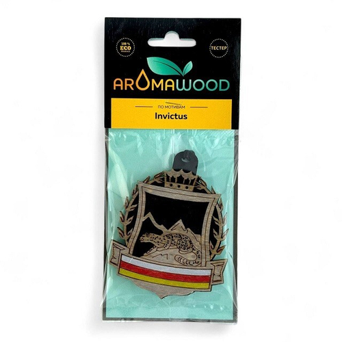 (AROMAWOOD) Ароматизатор подвесной деревянный Осетия Барс KA 52 K