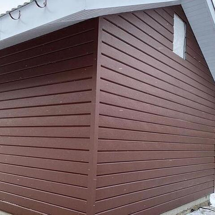 Планка угла внешнего простая 10*75*75*10 RALL 8017-Шоколадно-коричневый 2м