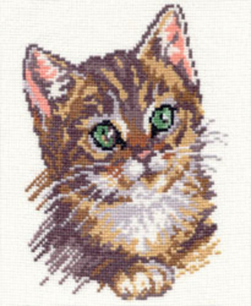 "Котенок"-1-04 вышивка