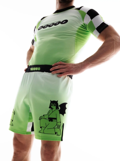 Шорты MANTO TWO SIDES зеленые