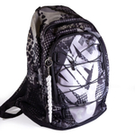 Брелок "Счастливая лапка" на ключи, сумку, портфель, рюкзак, с кольцом и цепочкой, 3Д печать, черная