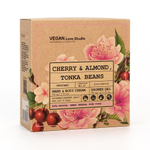 Набор космет. VEGAN.Love.Studio "Cherry,Almond,Tonka Beans"(гель д/душа 300 мл + крем-лосьон 150 мл)