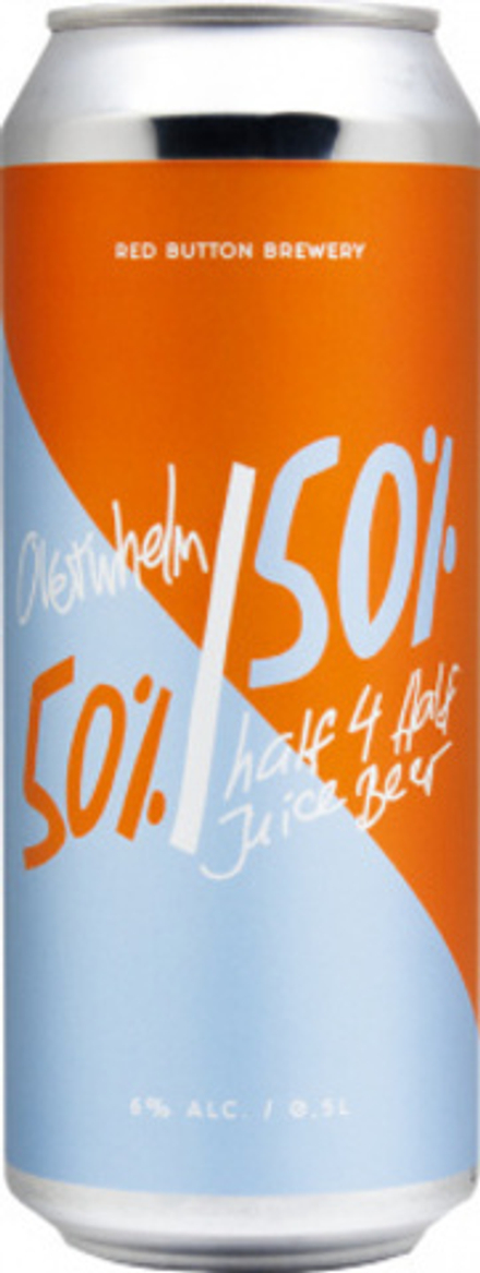 Пиво Рэд Баттон Овервэлм / Red Button Overwhelm 0.5 - банка