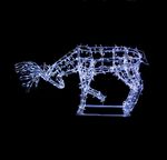 Световая фигура оленя «Рудольф»