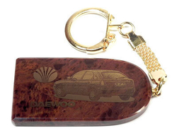 Авто-брелок "Дэу" обсидиан