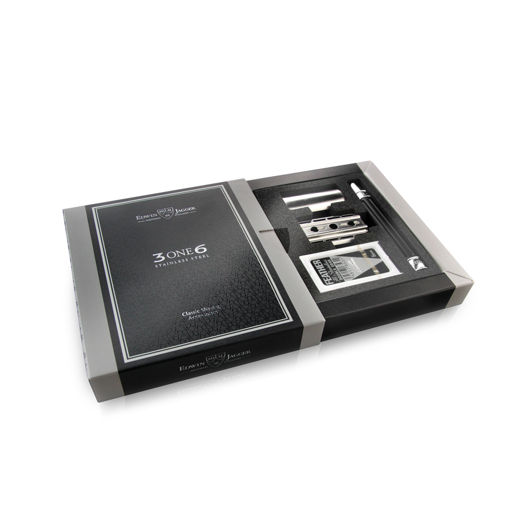 Edwin Jagger DESSGA6BL 3ONE6 Stainless Steel - Станок Т-образный