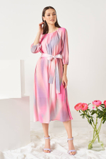 51470 Платье женское (розовый принт)