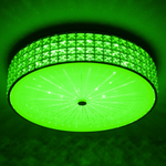 Citilux Портал CL32418G1 LED RGB Люстра хрустальная с пультом Хром