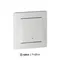 Выключатель 1-кл. AtlasDesign Smart 10А (сх. 1) L+N с подсветкой Zigbee механизм бел. SE ATN000113Z