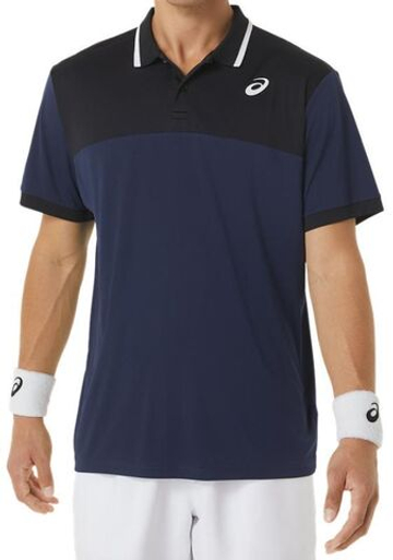 Мужское теннисное поло Asics Court Polo Shirt - небесный