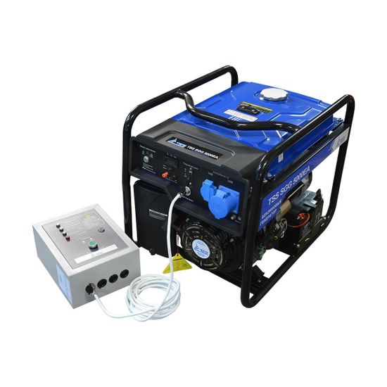Бензиновый генератор "TSS" SGG 5000 EA + блок АВР (5/5,5 кВт)