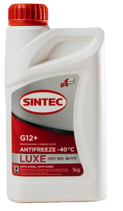 Антифриз Sintec LUX -40 G12+ 1кг