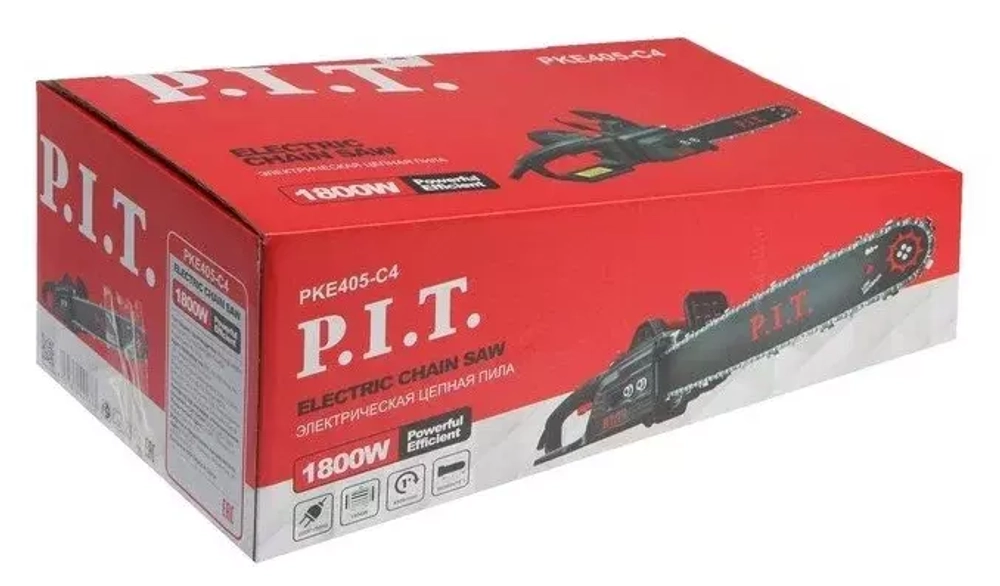 Пила цепная электрическая PIT PKE405-C4 МАСТЕР