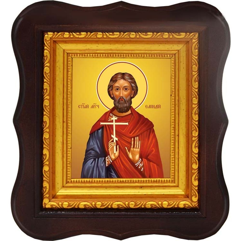 Елпидий святой мученик. Икона на холсте.