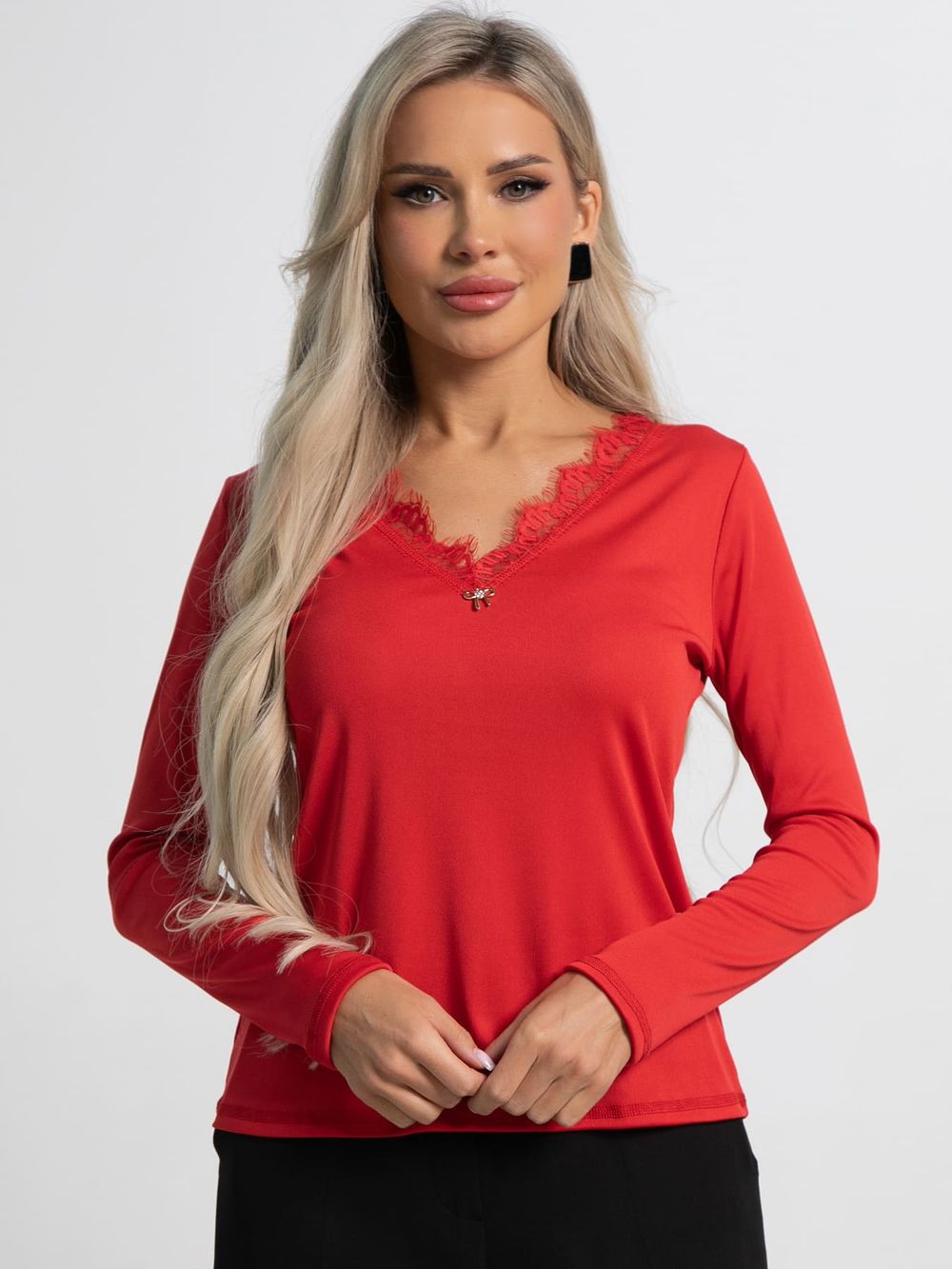 Блуза Новелла (красная) Б15490-24М LT Collection